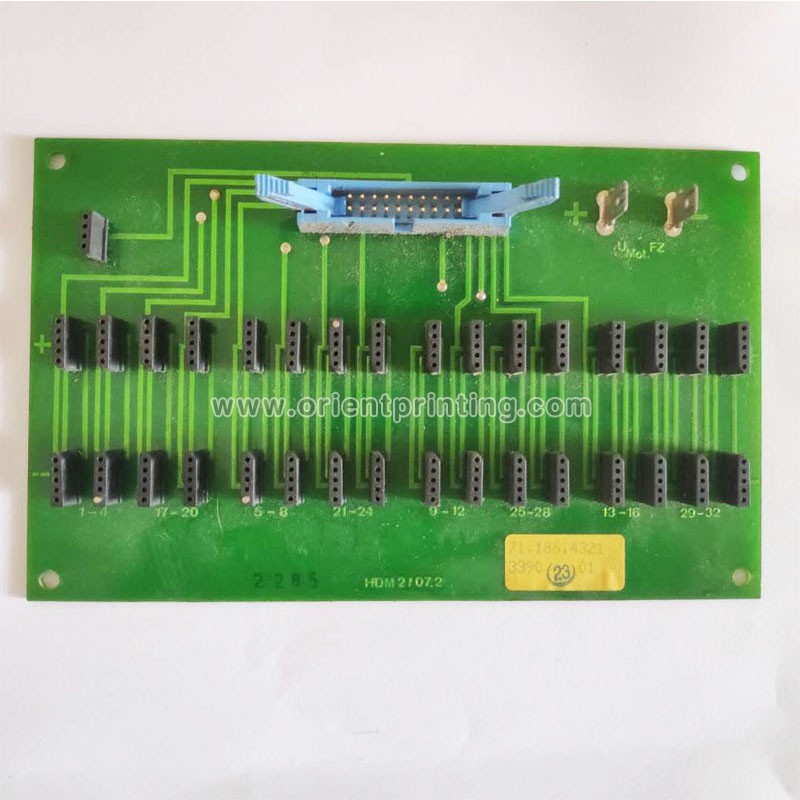71.186.4321 Heidelberg Printed Circuit Board – CPC 1 CPC 1.01 – Distributor PCB “Ink Fountain Zone”