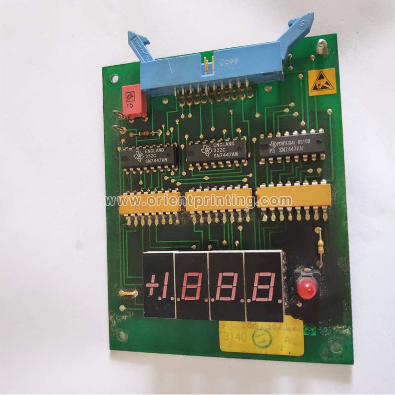 Heidelberg Printed Circuit Board – CPC 1 CPC 1.01 – Digital Display 71.186.3671