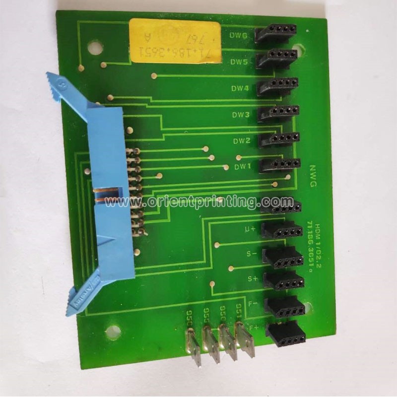 71.186.3651 Heidelberg Printed Circuit Board – CPC 1 CPC 1.01 – Distributor Board