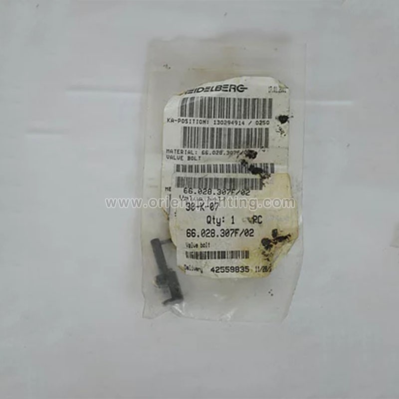 Heidelberg Valve Bolt 66.028.307F/02,Heidelberg Offset Press Parts