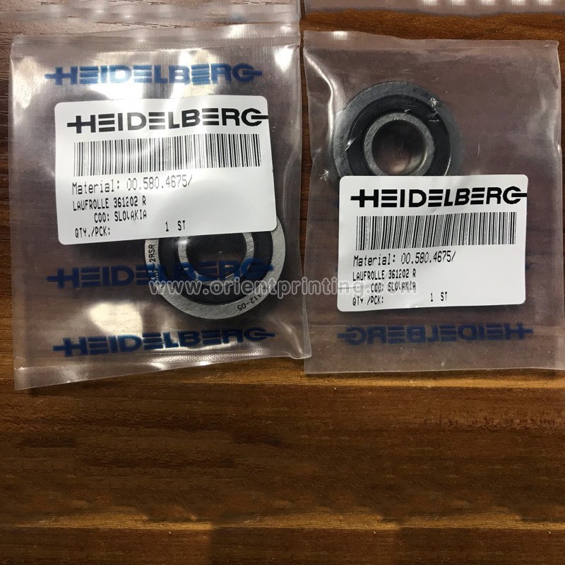 Heidelberg Cam Follower Idler Roller 361202R 00.580.4675 Offset Spare Parts