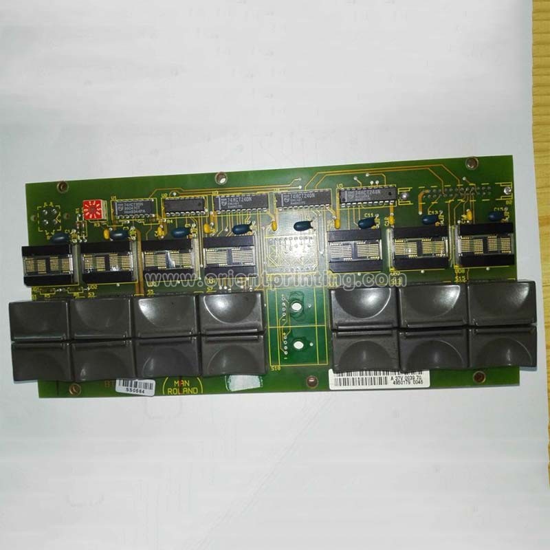 A37V093970 Roland CPC Key Ink Control Board 8A.37V700939 Offset Spare Parts