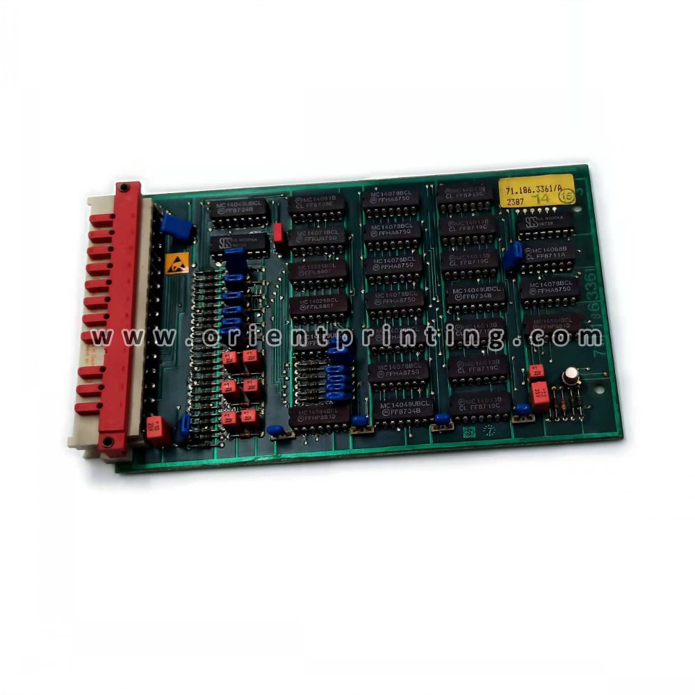 71.186.3361 Original Heidelbrg Mo SM102 Control Board HDM 1/04 Machine Parts