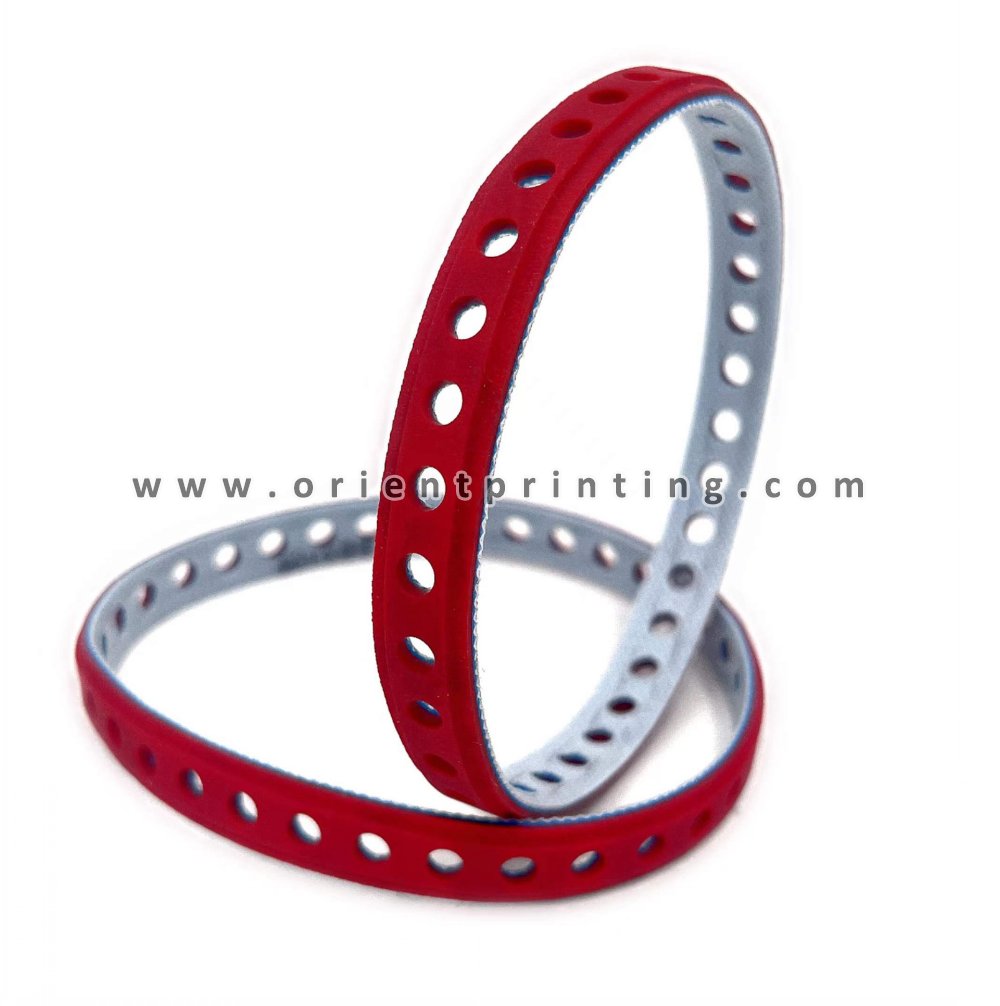 F4.614.871 Red Slow Down Belt Suction Tape F4.614.861 7mm Raised 245x10mm